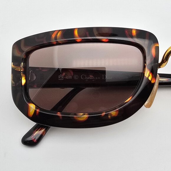 Christian Dior CD 2023 11N Dark Tortoise Gold Frame Brown Lens Sunglasses 47mm main image 8